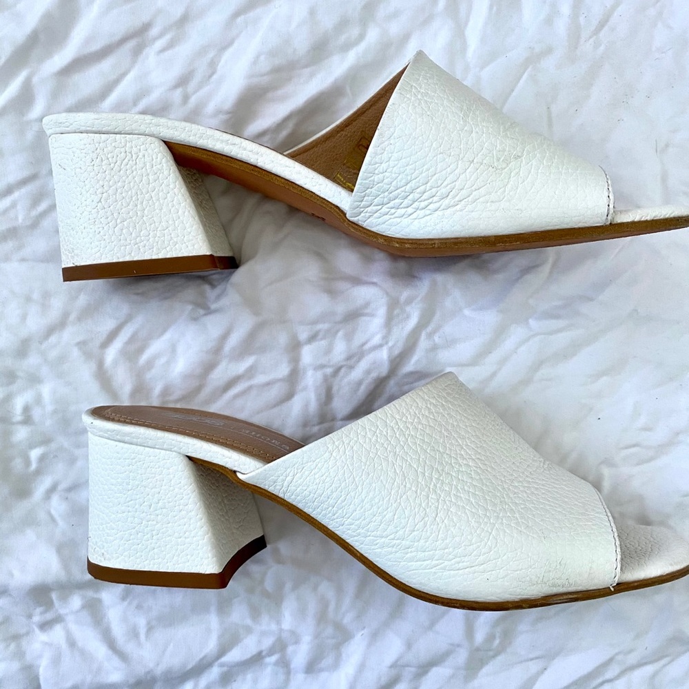 ASOS Leather Heeled Sandals